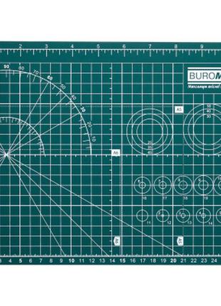 Самовосстанавливающийся коврик для резки buromax а4 трехслойный (bm.6504)1 фото
