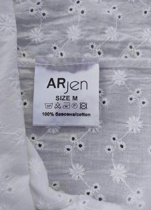 Блуза женская с вышивкой и кружевом 49ainie arjen5 фото