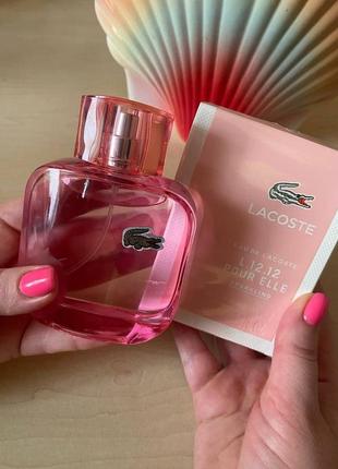 Lacoste eau de l.12.12 pour elle sparkling 90 ml4 фото