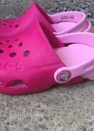 Шлёпанцы сабо кроксы crocs 25-26р. с9