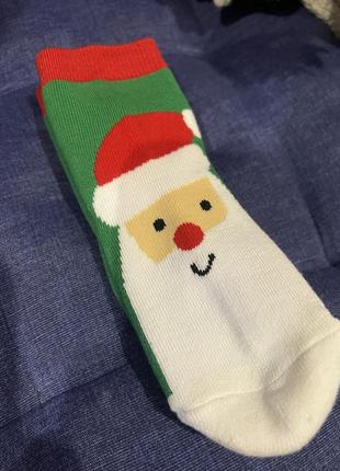 Носки новогодние утепленные
