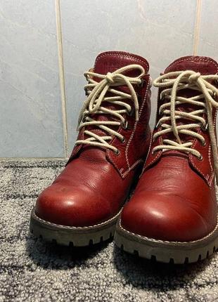Кожаные ботинки webenber 40р