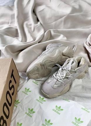 Женские зимние кроссовки adidas yeezy boost 500 stone