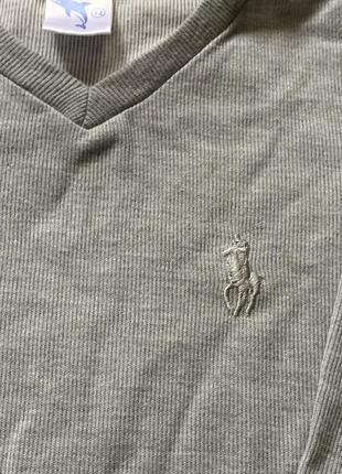 Свитер ralph lauren серый на мальчика брендовый свитшот худи свитер2 фото