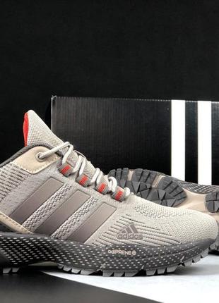 Мужские кроссовки adidas marathon t бежевые5 фото