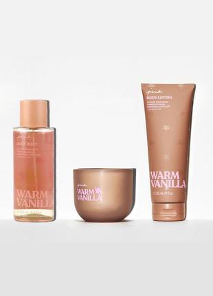 Набор warm & vanilla victoria's secret pink