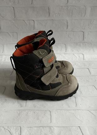 Детские зимние ботинки ecco 24 дитячі зимові черевики сапоги оригинал