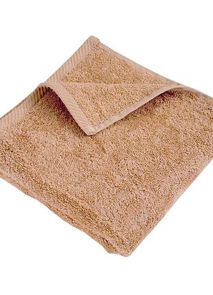 Рушник махровий 100×150 сауна, беж щіл. 400