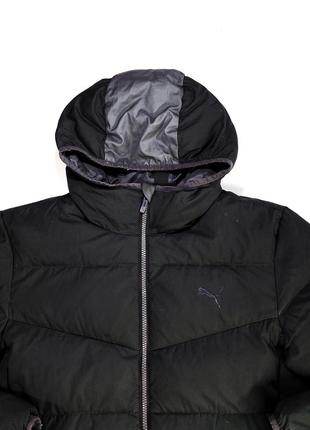 Зимовий пуховик puma ess hooded down2 фото