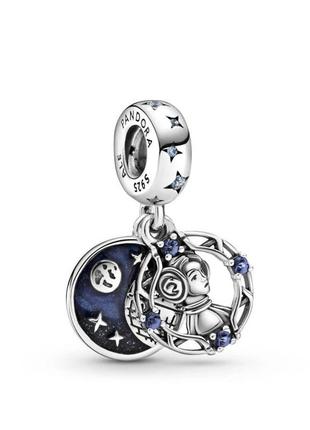 Намистина шарм подвеска подвес серебро пандора pandora silver s925 ale с биркой принцесса лея органа звездные войны