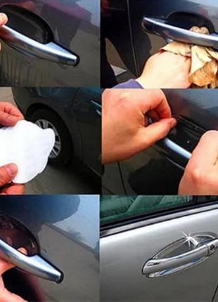 Пленки для защиты от царапин для дверных ручек автомобиля2 фото
