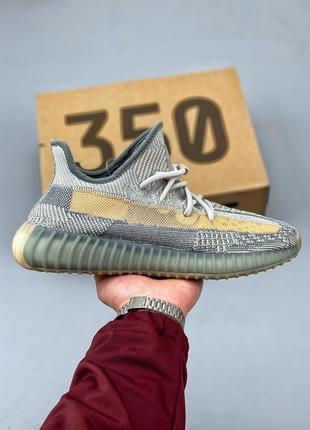 Кроссовки женские, мужские adidas yeezy boost 350, серые (адидас изи буст, адидасы)