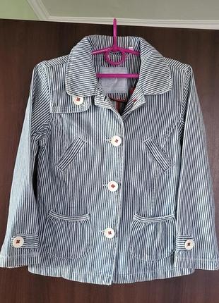 Джинсовая курточка для девочки, c&amp;a, palomino, 122 рост.