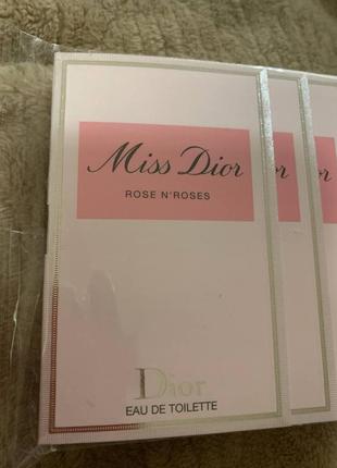 Пробник miss dior