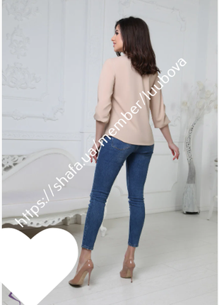 Жіноча блузка великого розміру 42-44-46-48-50-527 фото