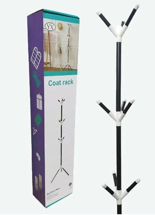 Вішалка розбірна для одягу в передпокій coat rack 12 гачків