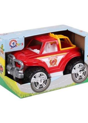 Km4999t игрушка внедорожник пожарная машина тм технок