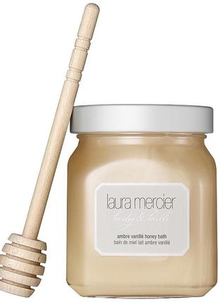 Laura mercier медовая пенная для ванны ambre vanille honey bath 340 g