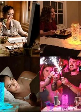 Настільна акумуляторна лампа5 фото