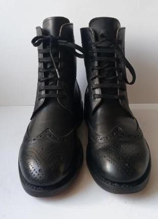 Мужские класические ботинки броги kensington2 фото
