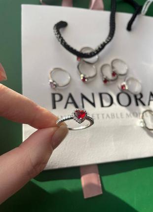 Каблучка перстень кільце колечко кольцо срібло пандора pandora silver s925 ale7 фото