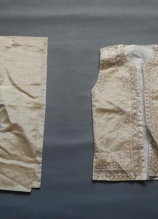 Индийская восточная одежда для мальчиков 3 года. туника. сари.1 фото