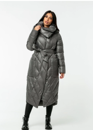 Зимнее женское пальто большой размер (52)2 фото