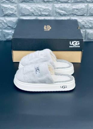 Женские комнатные тапочки ugg australia серые тапочки кигуруми2 фото