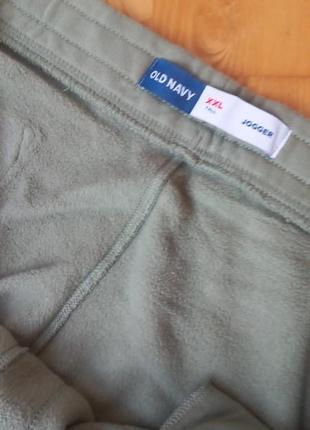Фирменные штаны на флисе old navy олд неви оливковые штаны толл tall спортивные штаны джоггеры хакки8 фото