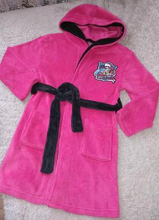 Теплый, мягкий халат для девочки р.122-128