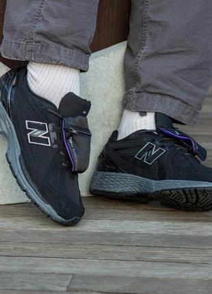 Кроссовки new balance 1906r x cordura “pouch black”5 фото