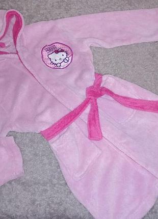 Халат теплый для девочки р.110-116