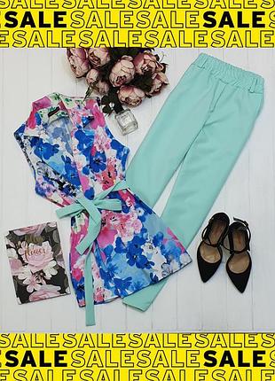 Крутой брючный костюм