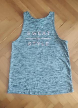 Плассный топ майка для занятий спортом от f&f active, p.34