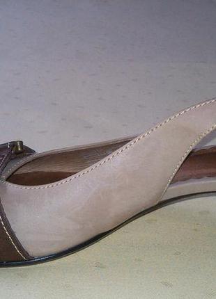 Женские кожаные сандали s.oliver р.395 фото