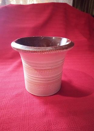 Ваза керамика винтаж хендмейд прибалтика