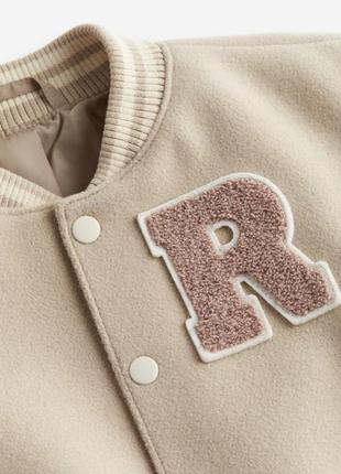 Бейсбольна куртка на підкладці h&m  12-18m2 фото
