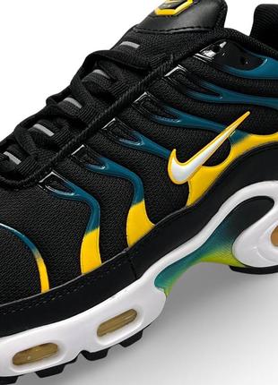 Чоловічі чорні  кросівки на весну в стилі nike air max plus  🆕 найк аир макс7 фото