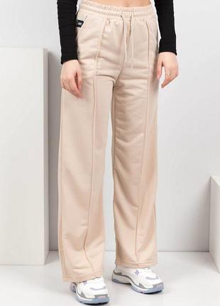 Женские спортивные брюки штаны плаццо клеш прямые весна демисезон2 фото