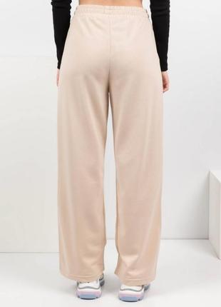 Женские спортивные брюки штаны плаццо клеш прямые весна демисезон4 фото