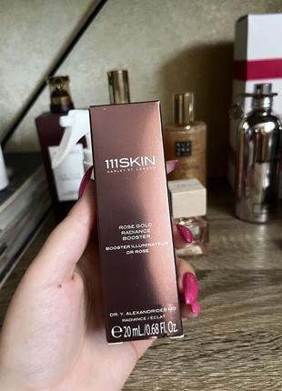 Сыворотка-бустер "сияние" из розового золота rose gold radiance booster 111 skin 20 мл2 фото