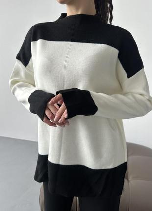 Розпродаж!  зниження ціни!
теплий жіночий костюм  светр оверсайз та брюки палаццо 
виробник фабричний китай 
•арт# 1977 фото