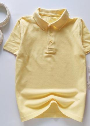 Жовте дитяче поло  артикул: 183001 фото