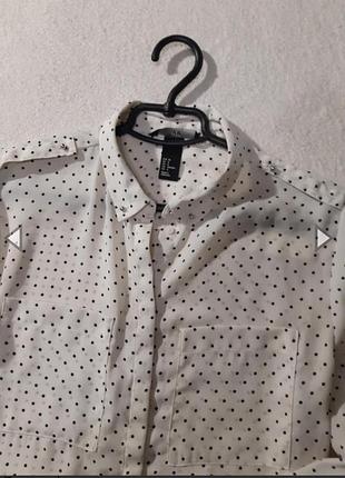 Очень красивая блуза/рубашка от h&m3 фото
