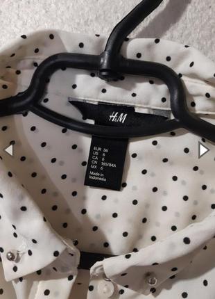 Очень красивая блуза/рубашка от h&m4 фото