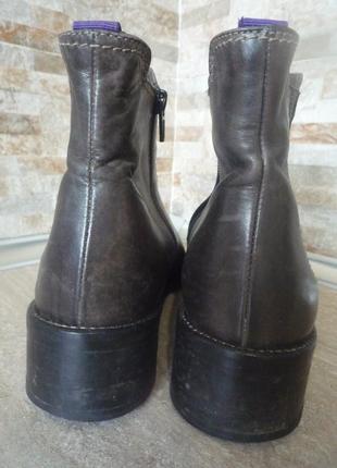 Dolce & gabbana lavorazione artigiana кожаные ботинки челси броги ботильоны полусапоги винтаж3 фото