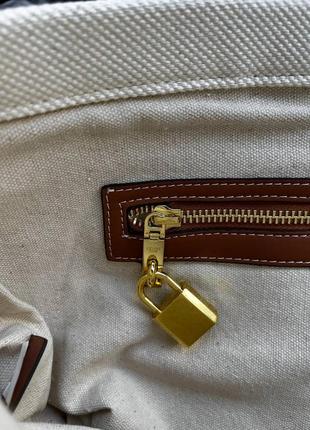Женская сумка - шоппер celine beige бежевая10 фото