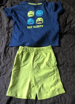 Летний костюмчик cool club размер 80-86 см