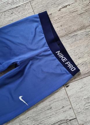 Спортивные шорты бриджи nike pro4 фото