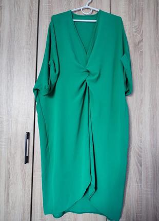 Стильна італійська сукня платье плаття розмір 54-56-581 фото